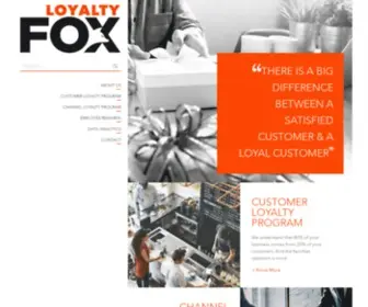 Loyaltyfox.com(Loyalty Fox) Screenshot