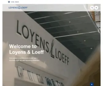 Loyensloeff.com(Integrated legal and tax advice) Screenshot