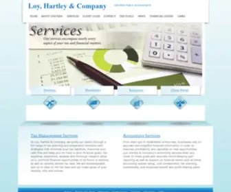 Loyhartley.com(Loy, Hartley & Company) Screenshot
