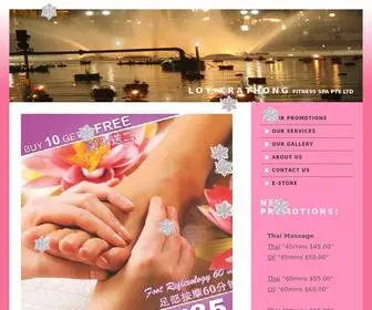 Loykrathong.com.sg(Loy Krathong Fitness Spa Pte Ltd) Screenshot