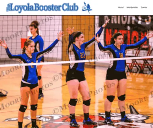 Loyolaboosterclub.org(Loyola Booster Club) Screenshot