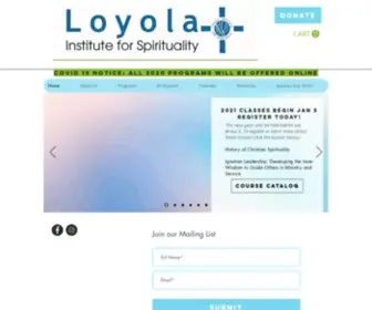 Loyolainstitute.org(Loyola-institute) Screenshot