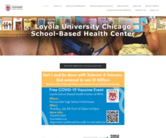 Loyolasbhc.org(Loyola School) Screenshot