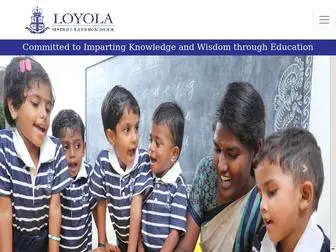 Loyolaschoolammapettai.com(Loyola School) Screenshot