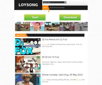 Loysong.com(Free Download Music) Screenshot