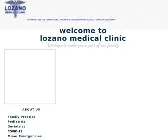 Lozanomedicalclinic.com(Family Medical Clinic) Screenshot