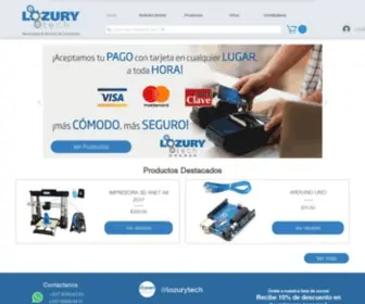 Lozurytech.com(Lozury Tech) Screenshot