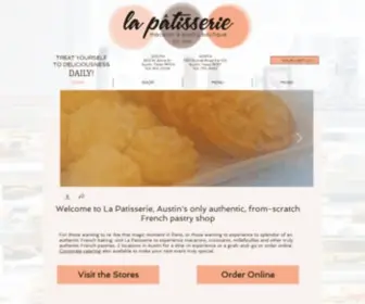 Lpaustin.com(Delicious French Macarons & Pastries) Screenshot