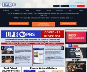 LPB.org(Louisiana Public Broadcasting) Screenshot