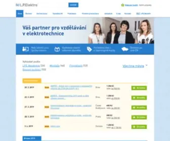 Lpelektro.cz(Školení elektro) Screenshot