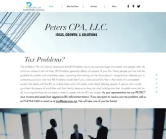 LpeterscPa.net(Peters CPA) Screenshot