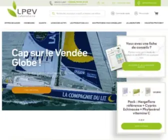 Lpev.fr(Compléments alimentaires & produits diététiques) Screenshot