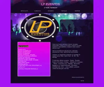 Lpeventos.cl(LP EVENTOS) Screenshot