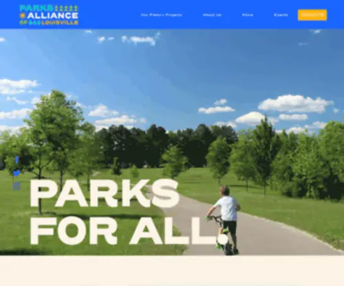 LPFKY.org(Louisville Parks Foundation) Screenshot