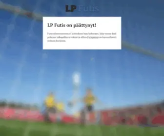 Lpfutis.fi(LP Futis) Screenshot