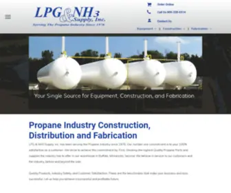 Lpgandnh3.com(LPG & NH3 Supply) Screenshot