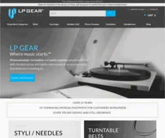 Lpgear.com(LP Gear) Screenshot