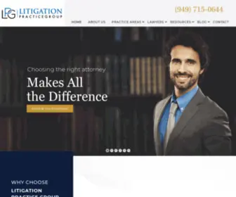 LPglaw.com(Debt Relief Legal Service Company) Screenshot
