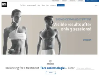 LPGSYstems.ch(LPG endermologie) Screenshot