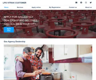LPgvitrakcustomer.in(LPG Vitrak Customer) Screenshot