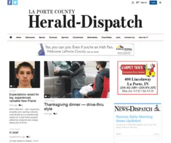 Lpheralddispatch.com(Michigan City's news source since 1938) Screenshot