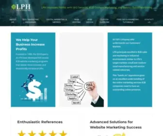 Lphinternetservices.com(Search Engine Optimization) Screenshot