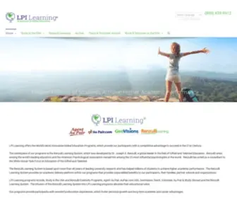 Lpilearning.org(Innovation in Global Education) Screenshot