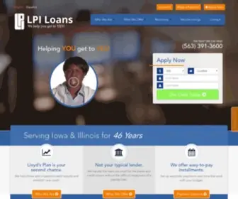 Lpiloans.com(LPI Loans) Screenshot