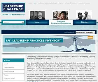 Lpionline.com(Leadership challenge) Screenshot