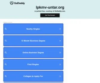 LPKMV-Untar.org(LPKMV Untar) Screenshot