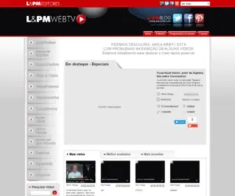 LPM-Webtv.com.br(L&PM WebTV) Screenshot