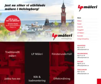 Lpmaleri.se(LP Måleri) Screenshot