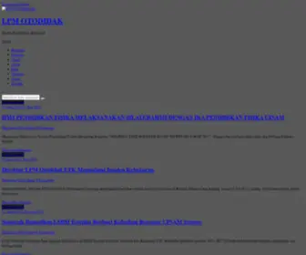 Lpmotodidak.com(LPM OTODIDAK) Screenshot