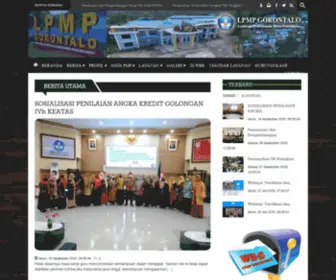 LPMP-Gorontalo.go.id(LPMP GORONTALO) Screenshot