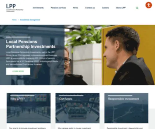 Lppi.com(Investment management) Screenshot