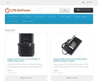 LPS-Gopower.org(Top Quality Laptop Chargers) Screenshot