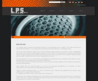 LPslamiereforate.it(Lamiere Perforate Speciali) Screenshot