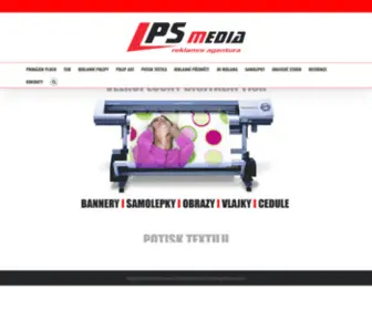 LPsmedia.com(LPS media s.r.o. – reklamní agentura) Screenshot