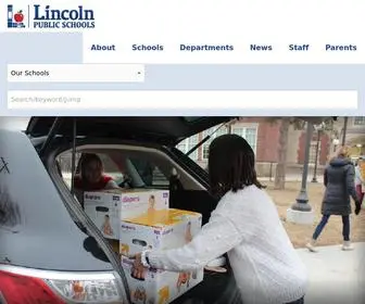 LPS.org(Lincoln public schools) Screenshot