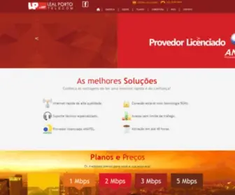 Lptelecom.com.br(Leal Porto) Screenshot