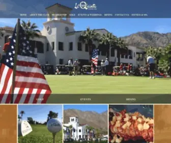 LQCC.org(La Quinta Country Club) Screenshot