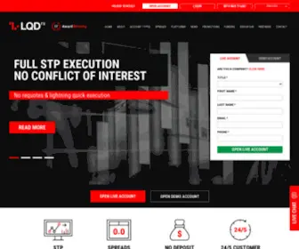 LQDFX.com(Forex Trading Broker) Screenshot