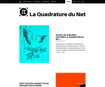 LQDN.fr(La Quadrature du Net) Screenshot