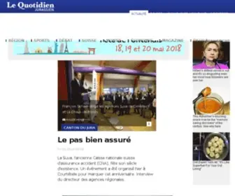 LQJ.ch(Le quotidien jurassien) Screenshot