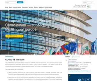 LR-Coordination.eu(Supporting Multilingual Europe) Screenshot