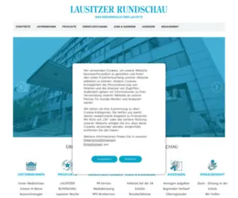 LR-Medienhaus.de(Das Medienhaus der Lausitz) Screenshot
