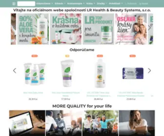 LR-Slovak.com(LR Health & Beauty) Screenshot