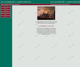 Lra-Recruiting.com(Lea Randolph & Associates) Screenshot