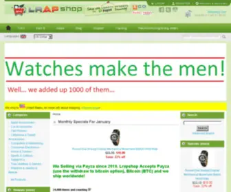 Lrapshop.com(The payza) Screenshot