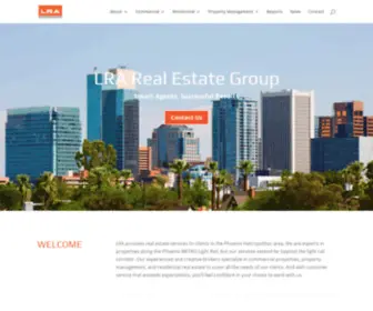 Lrarealestate.com(LRA Real Estate Group) Screenshot